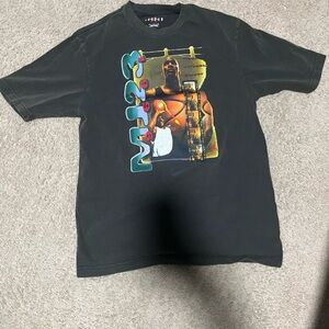 Jordan Black Graphic Men's T-Shirt